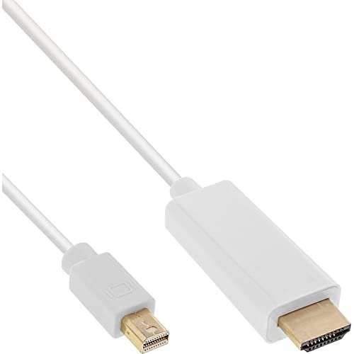 InLine® Mini DisplayPort to HDMI converter cable, 3m, with Audio