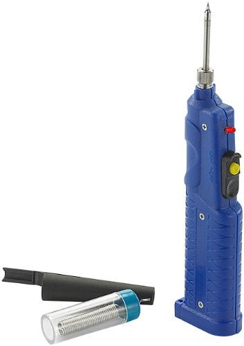 AGT Akku Lötkolben: Batteriebetriebener Lötkolben mit Lötzinn (Batterie, Akku Lötgerät, batteriebetrieben)