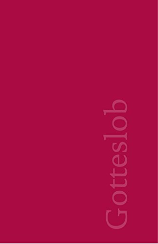 Gotteslob-Buchhülle: Kunststoff. rot