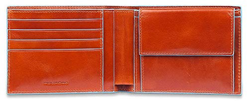 Piquadro Blue Square Münzbörse, 0.43 liters, Rot (Rosso)