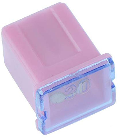 30A Pink Low Profile JCASE Cartridge Auto Car Fuse Japanese Car DIY Replacement Repair (Pack of 5)