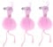 6 Stk Luffa-duschschwamm Badeschwämme Zum Duschen Peeling-badeschwamm Flamingo Luffa-badeschwamm Schwämme Zum Luffa-schrubberschwamm Schrubberschwämme Wanne Badebürste