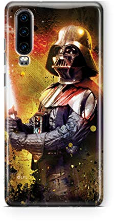 ERT GROUP Handyhülle für Huawei P30 Original und offiziell Lizenziertes Star Wars Muster Darth Vader 012 optimal an die Form des Handy angepasst, hülle aus TPU