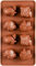 Selecto Bake Cartoons Moule de voiture en silicone, 1 moule à chocolat en forme de voiture 3D à 8 cavités pour fête à thème d'anniversaire, tasse à muffins, glaçons, savon, gâteau, pain, tarte, tarte