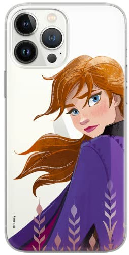 ERT GROUP mobile phone case for Apple Iphone 6/6S original and officially Licensed Disney pattern Anna 002 optimally adapted to the shape of the mobile phone, partially transparent