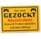 DankeDir! Hier wird gezockt - Schild - Partydeko Zocker Geschenkidee Deko Spielzimmer Schüler Türschild Zimmer Party - Teenager Geschenk Gamer Geburtstagsgeschenk Dekoration Jugendlicher