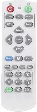 Replace Remote Compatible with ViewSonic DLP Projector PG701WU PJD5152 | PJD5154 PX701HD PX702HD PA503S PA503SP PA503W PA503X PA503XP PA500S PA500X