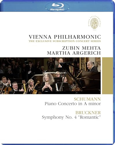 Die exklusive Abonnementkonzertreihe - Martha Argerich & Zubin Mehta [Goldener Saal, Musikverein Wien, September, 2022] [Blu-ray]