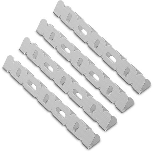 Mordx Soporte para barbacoa de acero inoxidable, soporte para 6 brochetas, soporte para la parrilla, parrilla para carne y verduras, ideal para pinchos de barbacoa, pinchos de carne
