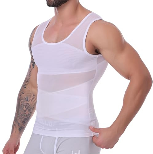 MISS MOLY Shapewear - Canottiera Elastica per la Pancia, Senza Maniche, a Compressione
