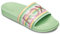 Roxy Damen Slippy II Sandale, Green Stripe, 41 EU