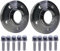 Spurverbreiterung Spurplatten Spurverbreiterung Für VW Für Golf 7 MK7 5X112 Mittendurchmesser 57,1 Mm Beschlagener T6-7075-Aluminiumlegierungs-Felgenadapter 1 Stück Lochkreisadapter(Adapter 20mm)
