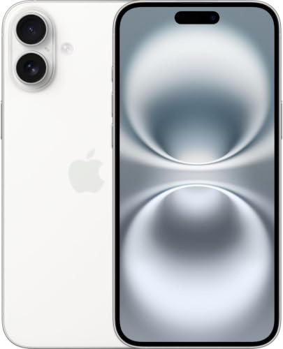 Apple iPhone 16 Plus, 256GB, Weiß (Generalüberholt)