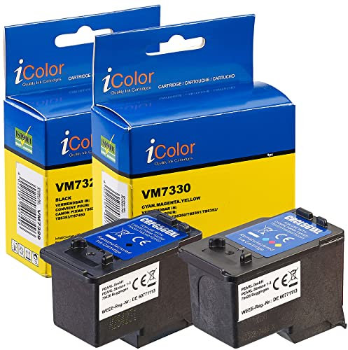 iColor Pixma Ts5350i, Canon: Tintenpatronen für Canon (PG560XL, CL561XL), bk, c, m, y (Tinte, Nachfülltinte, Original)
