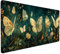 Alfombrilla Ratón Mariposa, Alfombrilla Ratón XXL 700x300x3mm, Gaming Mouse Pad con Base de Goma Antideslizante, Alfombrilla Raton Impermeable para Accesorios Pc Gaming, Regalo Mujer, Verde 0-4-6