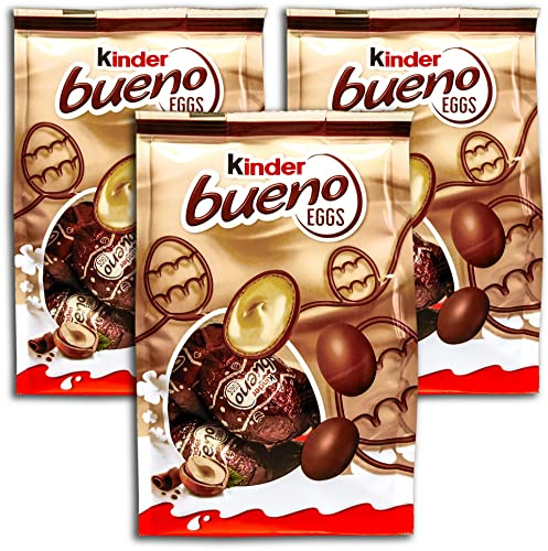 3 er Pack kinder bueno Eggs Ostern 3 x 80g Ostereier Schokolade