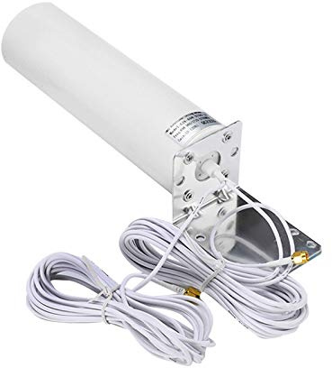 Wadakada 4G LTE Antenna SMA Antenna Esterna 3G 4G Antenna Esterna 10-12DBi con Doppio Connettore SMA per Modem Router 3G 4G