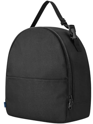 ULIJTH Multipurpose Fan Storage Case With Adjustable Handle Dustproof Travel Friendly Zippered Pouches For Home Outdoor Use Charging Cable Organizer For Fan