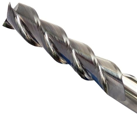 LLMWFA 1 bis 20 mm Schaftfräser for Aluminium, Acryl, Holz, Kupfer, Kunststoff, 3 Schneiden, CNC-Werkzeug, Wolframkarbid-Fräser HRC55(20X90X20X200mm)