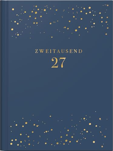 rido/idé Taschenkalender Premium Young Line Mini 2027 „Starry Night“ | A6, Kunstleder