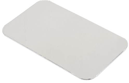 COOPHYA Piastra Refrigerante per Criceti in Acciaio Inox 10x6 CM | Superficie Liscia Argento, Pulizia Semplice, per Habitat Interni Estivi e Gabbie di Piccoli Animali Colore Casuale