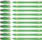 Schneider Xpress Fineliner (Strichstärke 0,8 mm, dokumentenecht) 10er Packung grün