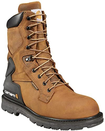 Carhartt Men's CMW8200 8 ST Work Boot,Bison Brown,10.5 M US
