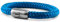 Fischers Fritze Armband Segeltau Makrele Stahlblau - Handgemacht im Geschenkkarton I Maritim & Wasserfest (21)