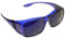 Farbtherapiebrille Medium indigo