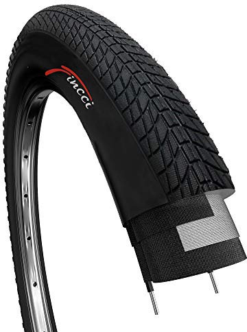 Fincci Fahrradreifen 20 Zoll - BMX Reifen 20 x 1.75 Zoll, Fahrradmantel 20 für BMX Kinder Fahrrad, 47-406 - 20 Reifen für Kids Fahrrad