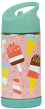 PETIT COLLAGE Cantimplora/Termo, Acero Inoxidable, Multicolor, 45 x 0.6 x 31.5 cm