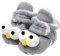 Stivali Invernali per Neonato Unisex Fondo Morbido Antiscivolo Stivali da Neve Bambino Cotone Piatto Pelliccia Calzino Bootie Regolabile (12-18 Mesi, C-Grigio Chiaro)