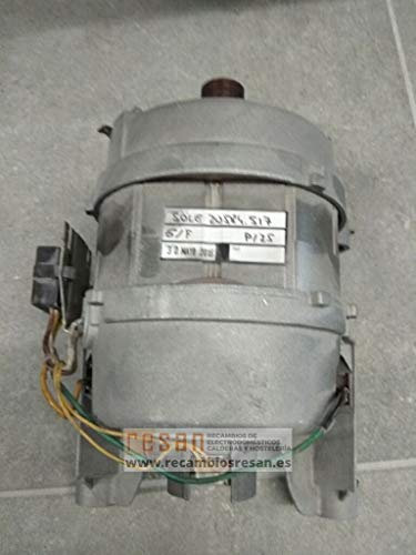 Motor Waschmaschine AEG 6 Drähte Riemenscheibe J