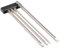 KATUR 4Pcs Tête hexagonale à tête plate magnétique à embout fendu Bits de tournevis pour PC, Lunettes, Téléphone portable, Ordinateur portable, Réparation de montres (longueur de 150mm)