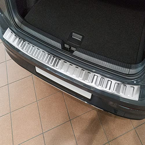 tuning-art Ladekantenschutz passend für VW Golf 8 Limo 2019- | V2A Edelstahl Passgenau Abkantung Rostfrei Spezialklebeband Reinigungstuch Montageanleitung