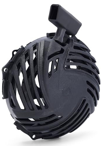 HONEYRAIN 591139 Démarreur pour Troy Bilt TB554 TB115 TB110 TB200 Briggs and Stratton 450E 500E 550E 575E 140cc 09P702 Pièces de moteur 590588 593959 595355 593939 61 Recoil Assemblage à tirette