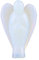 Hoseten Geschenk Heilung Sorge Stein Opal Engel Kristall, Heilkristall, natürliche Opal Engel Figur Statue Schöne Aura Reinigung für Meditation Zen Yoga