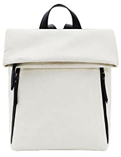 Desigual Women's Back_LOGORAMA NERAN 1008 BEIGE Crude, White