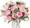 Floweroyal 4 Pollici Frutti dell’albero del pane Fiori Rosa seta mazzi di pedine per matrimonio parte Parti centrali Disposizione floreale Home cucina Decorazioni