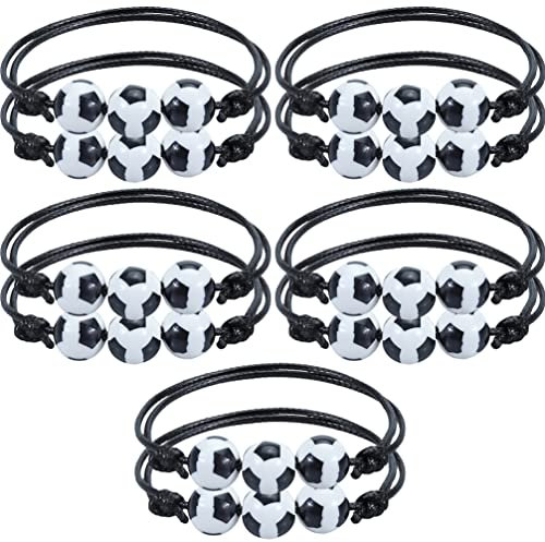 BESPORTBLE 10stücke Kugelarmband Dekoratives Sportarmband Tragbares Armband Sportarmband Sportaccessoire Kompaktes Kugelarmband Schickes Verstellbares Armband Strapazierfähiges Sportgeschenk