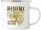 Hey!Print Der tut nix der will nur Bälle fangen Emaille Tasse Handball Torwart Handballer Handballspieler Verein Mann Freund Sohn