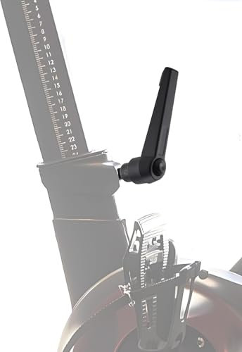 Suitable for Peloton Exercise Bike Seat and Handlebar Height Adjustment Handle Replacement – Alloy L Handle for Vertical Post, Exercise Bike Parts and Tools for Seat/Handlebar Up and Down Adjustment