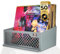 Keep Them Spinning - Schallplatten Wandregal Grau | Vinyl Aufbewahrung mit Now Playing Stand | Plattenspieler Wandhalterung für 50 LPs | Vinyl Holder