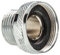 tecuro Aufnahme Adapter für Ausläufe an Armaturen M22 x1 auf 3/8 Zoll Außengewinde, MS-verchromt
