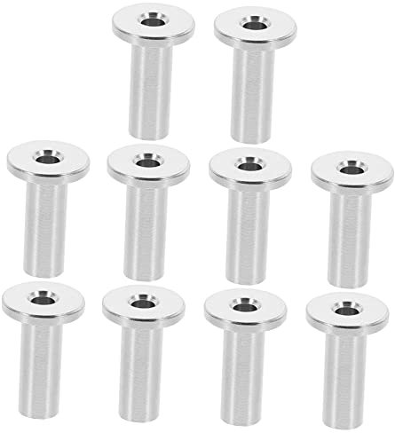 Hemobllo 10piezas Funda Protectora Cables Protectores Cables Acero Funda Barandilla Fácil Instalar Alta Resistencia