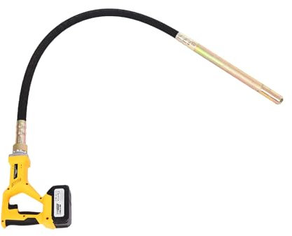 Elektrischer Rüttelwerkzeug für Beton, Zement, 21V Akku Betonrüttler Flaschenrüttler 2000r/min Länge 1.5m Vibrationsstab