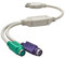 Convertitore da USB da USB a PS/2, cavo adattatore per convertitore per mouse da tastiera Dual PS2 per computer PC per laptop