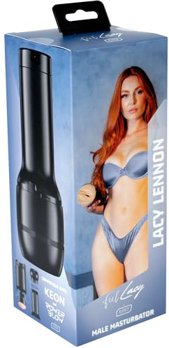 KIIROO FeelStar Lacy Stroker 22zm - Realistischer Masturbator mit Strukturierter Innenhülle Wasserdichtes Design, Wiederverwendbares Adult Toy für Männer
