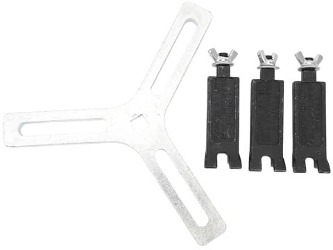 KDUTYE Fuel Tank Cap Wrench Adjustable Claw Lock Ring Spanner for Vehicles