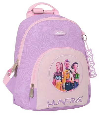 K-Pop Demon Hunters ICONIC Mini-Rucksack für den täglichen Gebrauch, ideal für Kinder verschiedener Altersgruppen, bequem und vielseitig, Widerstandsfähigkeit, 25 x 13 x 30 cm